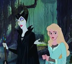 Maleficent And Aurora Disney S Sleeping Beauty 1959 Animated Film Disney S Maleficent 2014 Live Action Disney Aesthetic Disney Drawings Disney Animation