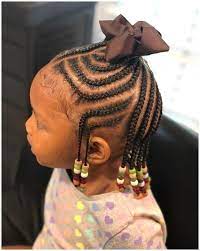 10 Best Braided Hairstyles For Kids With Beads In 2021 Toddler Braided Hairstyles Lil Girl Hairstyles Toddler Hairstyles Girl