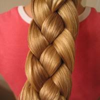 There is a basic 4 part plait, also called flat. Flat 4 Strand Braid Video Babes In Hairland