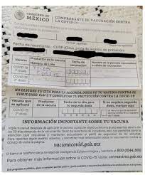 Se podrá realizar el mismo proceso para el plan de. Angeles Estrada Ø¹Ù„Ù‰ ØªÙˆÙŠØªØ± 4 Pida Que Le Llenen Completo Y Bien Su Comprobante De Vacunacion Que No Se Les Olvide Poner El Nombre De Quien Le Aplico La Vacuna Https T Co Lkgdaxrrmb