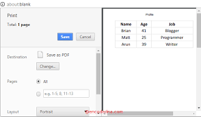 How hard it is to manipulate the dom without any library? Convert Html Table To Pdf Using Javascript Without A Plug In