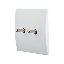 Double Interrupteur Va Et Vient Karo Blanc Modul Design Leroy Merlin Prise Interrupteur Interrupteur Va Et Vient Interrupteur