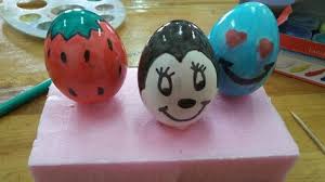 Yumurta Boyama Boyali Kayalar Yumurta Okul Oncesi