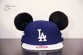 Mouse Ears Snapback Hat Dodgers Dodgers Gear Dodgers Girl