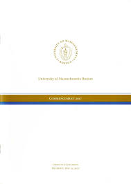 Graduate Commencement Program, 2017