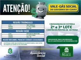 O auxílio vale gás social vem ajudando milhares de famílias de baixa renda. Vale Gas Social Do Governo Do Estado Do Ceara
