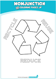 Momjunction presents a bunch of coloring pages that the toddler would love. Top 20 Earth Day Coloring Pages For Toddlers Earth Day Coloring Pages Mom Junction Recycle Sign