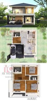 A compact modern single storey house design. Simple And Affordable Three Bedroom Double Storey House Design Ulric Home Small House Design Philippines Two Story House Design Philippines House Design
