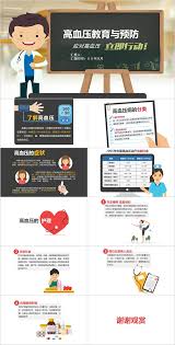 卡通高血压教育与预防ppt模板免费下载 氢元素 map 90 s map screenshot