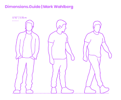 Mark wahlberg, a famous american actor, model, producer as well as former rapper was born on 5th june, 1971. Mark Wahlberg Dimensions Drawings Dimensions Com