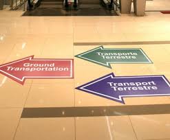 Floor Graphics Directional Vinyl Decals Floor Art Bannersignsexpress Floor Graphics Floor Decal Floor Signage