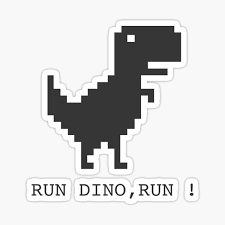 Mother's day is celebrated every year on the second sunday of may. Google Dinosaur Game Stickers Redbubble