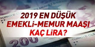 Aralık ayına ait enflasyon rakamları tüi̇k tarafından açıklandı. 2019 En Dusuk Emekli Memur Maasi Kac Lira