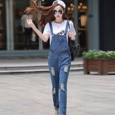 Free shipping on orders over $25 shipped by amazon. Buy Frayed Sling Denim Bib Pants Women S Trousers Loose Jeans Women Jeans At Jolly Chic