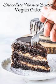 Chocolate Peanut Butter Vegan Cake Recipe Vegan Cake Recipes Vegan Chocolate Vegan Cake