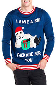 Myuglychristmassweater.com created funny christmas sweaters since 2008, and came out with a naughty bouncing boobie sweater that was so popular it was featured on the ellen show. Best Naughty Offensive Inappropriate Christmas Sweaters