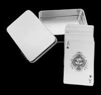 Playing Card Tin Box