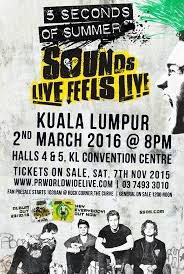 Kuala lumpur, malaysia's concert history. Soundslivefeelslive 5sos Is Coming To Malaysia In March 2016 Hype Malaysia