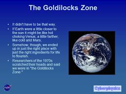 We live in an interesting time that allows us to explore the solar system with robotic. The Goldilocks Zone Another Bit Of Science Trivia From Mrs J Ppt Download