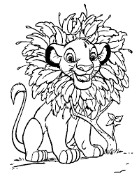 The lion king coloring pages. Lion King Printable Coloring Pages Coloring Home