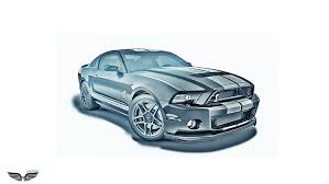 Posted by admin posted on january 08, 2019 with no comments. Hd Wallpaper Ford Mustang Shelby Cobra Gt500 Sketch Drawing White Hd Cars Wallpaper Flare