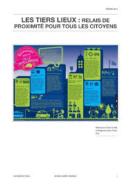 Les Tiers Lieux Relais De Proximite Pour Tous Les Citoyens Tiers Lieux Lieux Infographie Entreprise