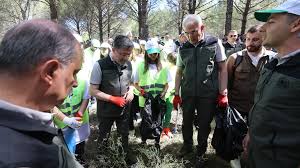 Orman yangınlarına karşı eş zamanlı temizlik