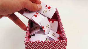 Adventskalender basteln einfach und schnell. Diy Adventskalender Selber Machen Personliche Nachrichten Gutscheinen Super Einfach Schnell Youtube