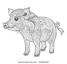 For those of you who want to have a coloring book for adults can go directly to your subscription store, but if you want to download adult coloring pages for free, now there are some sites that provide special adult coloring pages which can be downloaded for free. Pin On Pig