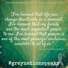 Pin By Kimberlee Ambach On Quotable Cancer Quotes Brain Tumor Awareness Cancer Facts