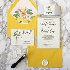 Lemon Yellow And Silver Glitter Wedding Invitation Cz Invitations Lemon Wedding Invitations Glitter Wedding Invitations Yellow Wedding Invitations