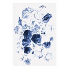 Our business model is to provide the best flower delivery service directly to a consumer while avoiding any middleman and providing you with the lowest prices available. Kek Amsterdam Royal Blue Flowers I Floral Wallpaper