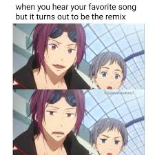 Rin Knows What S Up Free Anime Anime Memes Anime Memes Funny
