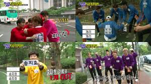Watch Vixx Monsta X Madtown And More Hunt Running Man Cast In Epic Name Tag Ripping Game Soompi