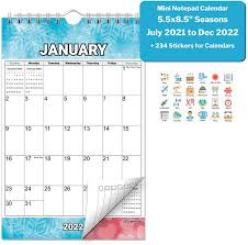 July 2021 calendar with holidays and celebrations of united states. Online Outlet Sale Cranbury 2021 2022 Mini Wall Calendar Black 5 5x8 5 Small Notepad Calendar Cute Little Wall Calendar 2021 2022 For Desk Or Bulletin Board Includes Stickers For Academic Year Calendars 2022 Unique
