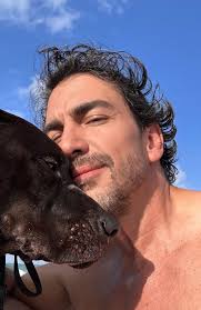 New chapter, new city, and a beach day with my family and my favorite  sidekick, Bruno! 🐾 After weeks of packing and moving a huge house across  the country, we finally got