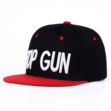 Wholesale Stylish And Cheap Type Custom Embroidered Hat Top Gun Hat Classical Snapback Hat For Men Personality Fashion Baseball Cap Workaholics Casual Gun Hip Hop Caps Dhgate Com
