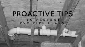 Pipe dope and/or tape make plastic pipe too slippery. 2 Proactive Steps To Preventing Pvc Pipe Leaks