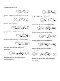 Alangkah baiknya sekiranya aku dahulu adalah tanah. Surat An Naba Ayat 1 40