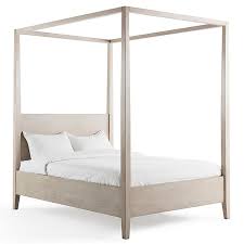 Bring the pieces in the room. Bee Willow Home Wood Canopy Bed In Natural Bed Bath Beyond