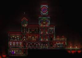 Infernal Art Museum Terraria House Design Art Museum Biomes