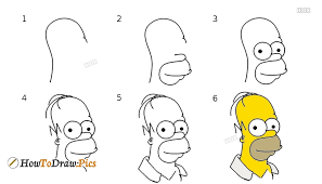 Check spelling or type a new query. How To Draw Homer J Simpson Face Howtodraw Pics