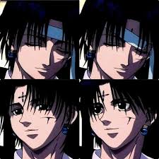 Two hair parts, one with his hair down and one with his hair slicked back, are included. Chrollo Lucilfer Hunter X Hunter 1999 Hunter Anime Hunter X Hunter 90 Anime