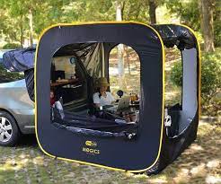 The Carsule Is A Pop Up Capsule Tent For Your Suv Or Crossover Car Tent Suv Camping Suv Tent