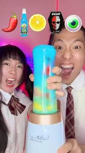 World's Spiciest Drink Challenge ASMR 🥵 #asmr #mukbang