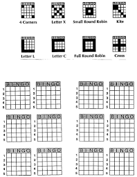 Different Bingo Games To Play Dice Bingo Game An Easy Game To Make And Play Fun For All Ages Bingo Patterns Bingo Games Games