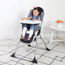 Fast Fold High Chair In Neptune By Baby Trend