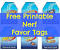Free Nerf Thank You Tags