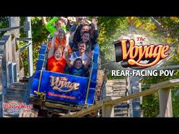 The Voyage Wooden Roller Coaster Holiday World Splashin Safari