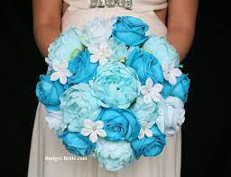 Find the perfect handmade gift, vintage. Aqua Blue Wedding Flowers